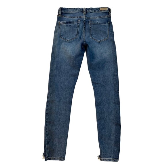 Blank NYC Women's size 26 The Great Jones Skinny Ripped Cuff Jeans Mid Rise - Picture 7 of 11